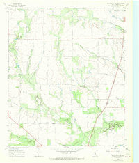 Dudleys Creek Texas Historical topographic map, 1:24000 scale, 7.5 X 7.5 Minute, Year 1966