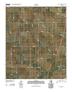 Dudleys Creek Texas Historical topographic map, 1:24000 scale, 7.5 X 7.5 Minute, Year 2010