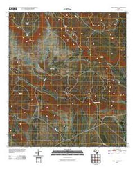 Duff Springs Texas Historical topographic map, 1:24000 scale, 7.5 X 7.5 Minute, Year 2010
