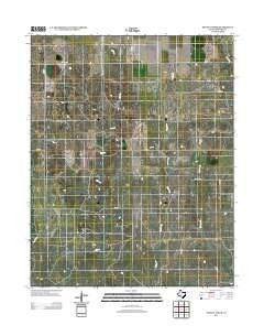 Dugout Creek Texas Historical topographic map, 1:24000 scale, 7.5 X 7.5 Minute, Year 2012