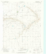 Dumas NE Texas Historical topographic map, 1:24000 scale, 7.5 X 7.5 Minute, Year 1972