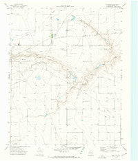 Dumas NE Texas Historical topographic map, 1:24000 scale, 7.5 X 7.5 Minute, Year 1972