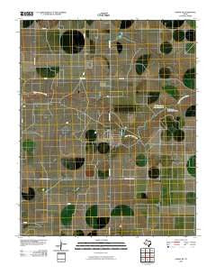 Dumas NE Texas Historical topographic map, 1:24000 scale, 7.5 X 7.5 Minute, Year 2010
