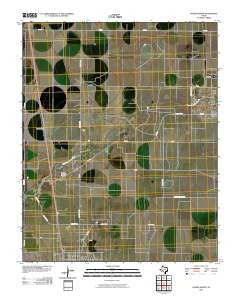 Dumas North Texas Historical topographic map, 1:24000 scale, 7.5 X 7.5 Minute, Year 2010