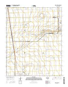 Dumas North Texas Current topographic map, 1:24000 scale, 7.5 X 7.5 Minute, Year 2016