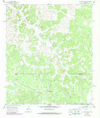 Dunbar Draw SE Texas Historical topographic map, 1:24000 scale, 7.5 X 7.5 Minute, Year 1967