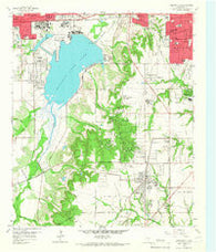 Duncanville Texas Historical topographic map, 1:24000 scale, 7.5 X 7.5 Minute, Year 1959