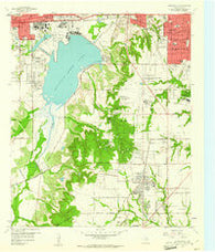 Duncanville Texas Historical topographic map, 1:24000 scale, 7.5 X 7.5 Minute, Year 1959