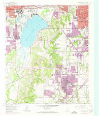 Duncanville Texas Historical topographic map, 1:24000 scale, 7.5 X 7.5 Minute, Year 1959