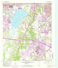 Duncanville Texas Historical topographic map, 1:24000 scale, 7.5 X 7.5 Minute, Year 1959