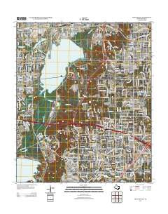 Duncanville Texas Historical topographic map, 1:24000 scale, 7.5 X 7.5 Minute, Year 2012