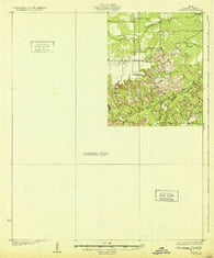 Dundee Texas Historical topographic map, 1:62500 scale, 15 X 15 Minute, Year 1932