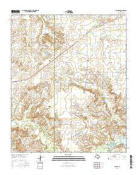 Dundee Texas Current topographic map, 1:24000 scale, 7.5 X 7.5 Minute, Year 2016
