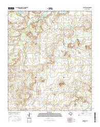 Dundee SE Texas Current topographic map, 1:24000 scale, 7.5 X 7.5 Minute, Year 2016