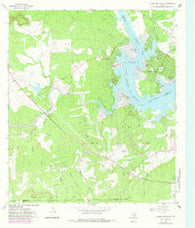 Dunman Mountain Texas Historical topographic map, 1:24000 scale, 7.5 X 7.5 Minute, Year 1967