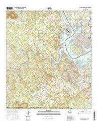 Dunman Mountain Texas Current topographic map, 1:24000 scale, 7.5 X 7.5 Minute, Year 2016