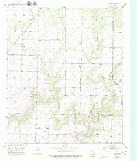 Dunn Texas Historical topographic map, 1:24000 scale, 7.5 X 7.5 Minute, Year 1951