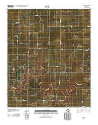 Dunn Texas Historical topographic map, 1:24000 scale, 7.5 X 7.5 Minute, Year 2010