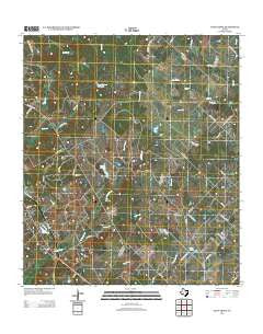 Dunn Creek Texas Historical topographic map, 1:24000 scale, 7.5 X 7.5 Minute, Year 2013