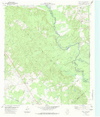 Durst Lakes Texas Historical topographic map, 1:24000 scale, 7.5 X 7.5 Minute, Year 1983