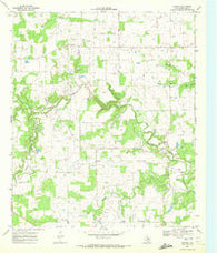 Duster Texas Historical topographic map, 1:24000 scale, 7.5 X 7.5 Minute, Year 1969