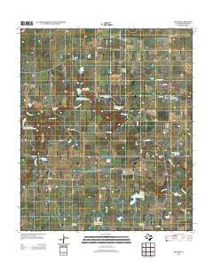 Duster Texas Historical topographic map, 1:24000 scale, 7.5 X 7.5 Minute, Year 2012