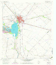 Eagle Lake Texas Historical topographic map, 1:24000 scale, 7.5 X 7.5 Minute, Year 1963