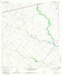 Eagle Lake NE Texas Historical topographic map, 1:24000 scale, 7.5 X 7.5 Minute, Year 1963