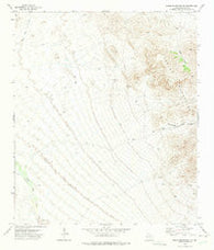 Eagle Mountains NW Texas Historical topographic map, 1:24000 scale, 7.5 X 7.5 Minute, Year 1972