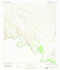Eagle Mountains SW Texas Historical topographic map, 1:24000 scale, 7.5 X 7.5 Minute, Year 1972