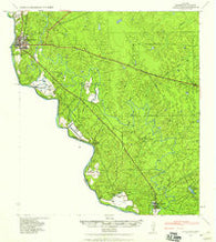Eagle Pass Texas Historical topographic map, 1:62500 scale, 15 X 15 Minute, Year 1940