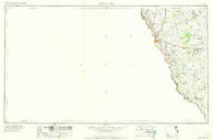 Eagle Pass Texas Historical topographic map, 1:250000 scale, 1 X 2 Degree, Year 1965
