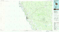 Eagle Pass Texas Historical topographic map, 1:100000 scale, 30 X 60 Minute, Year 1985