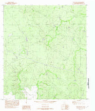 Eagle Pass NE Texas Historical topographic map, 1:24000 scale, 7.5 X 7.5 Minute, Year 1982