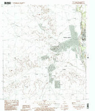 Eagle Pass West Texas Historical topographic map, 1:24000 scale, 7.5 X 7.5 Minute, Year 1983