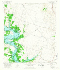 Eagle Springs Texas Historical topographic map, 1:24000 scale, 7.5 X 7.5 Minute, Year 1965