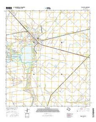Eagle Lake Texas Current topographic map, 1:24000 scale, 7.5 X 7.5 Minute, Year 2016