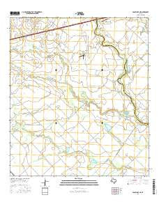 Eagle Lake NE Texas Current topographic map, 1:24000 scale, 7.5 X 7.5 Minute, Year 2016