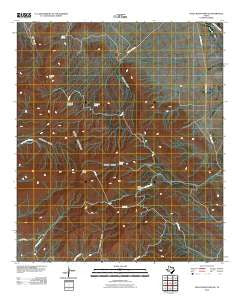Eagle Mountains NE Texas Historical topographic map, 1:24000 scale, 7.5 X 7.5 Minute, Year 2010