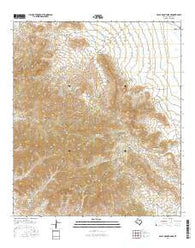 Eagle Mountains NE Texas Current topographic map, 1:24000 scale, 7.5 X 7.5 Minute, Year 2016