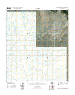 Eagle Mountains SW OE S Texas Historical topographic map, 1:24000 scale, 7.5 X 7.5 Minute, Year 2012
