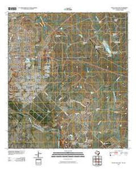 Eagle Pass East Texas Historical topographic map, 1:24000 scale, 7.5 X 7.5 Minute, Year 2010