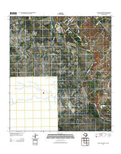 Eagle Pass SW Texas Historical topographic map, 1:24000 scale, 7.5 X 7.5 Minute, Year 2012