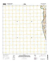 Eagle Pass West Texas Current topographic map, 1:24000 scale, 7.5 X 7.5 Minute, Year 2016