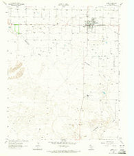 Earth Texas Historical topographic map, 1:24000 scale, 7.5 X 7.5 Minute, Year 1963