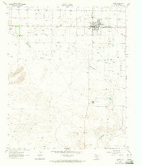 Earth Texas Historical topographic map, 1:24000 scale, 7.5 X 7.5 Minute, Year 1963