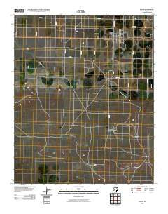 Earth Texas Historical topographic map, 1:24000 scale, 7.5 X 7.5 Minute, Year 2010