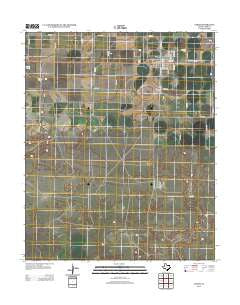 Earth Texas Historical topographic map, 1:24000 scale, 7.5 X 7.5 Minute, Year 2012