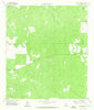 Earwood Creek Texas Historical topographic map, 1:24000 scale, 7.5 X 7.5 Minute, Year 1971
