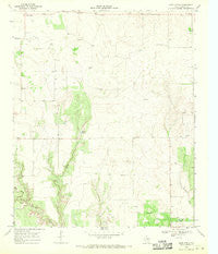 East Afton Texas Historical topographic map, 1:24000 scale, 7.5 X 7.5 Minute, Year 1968